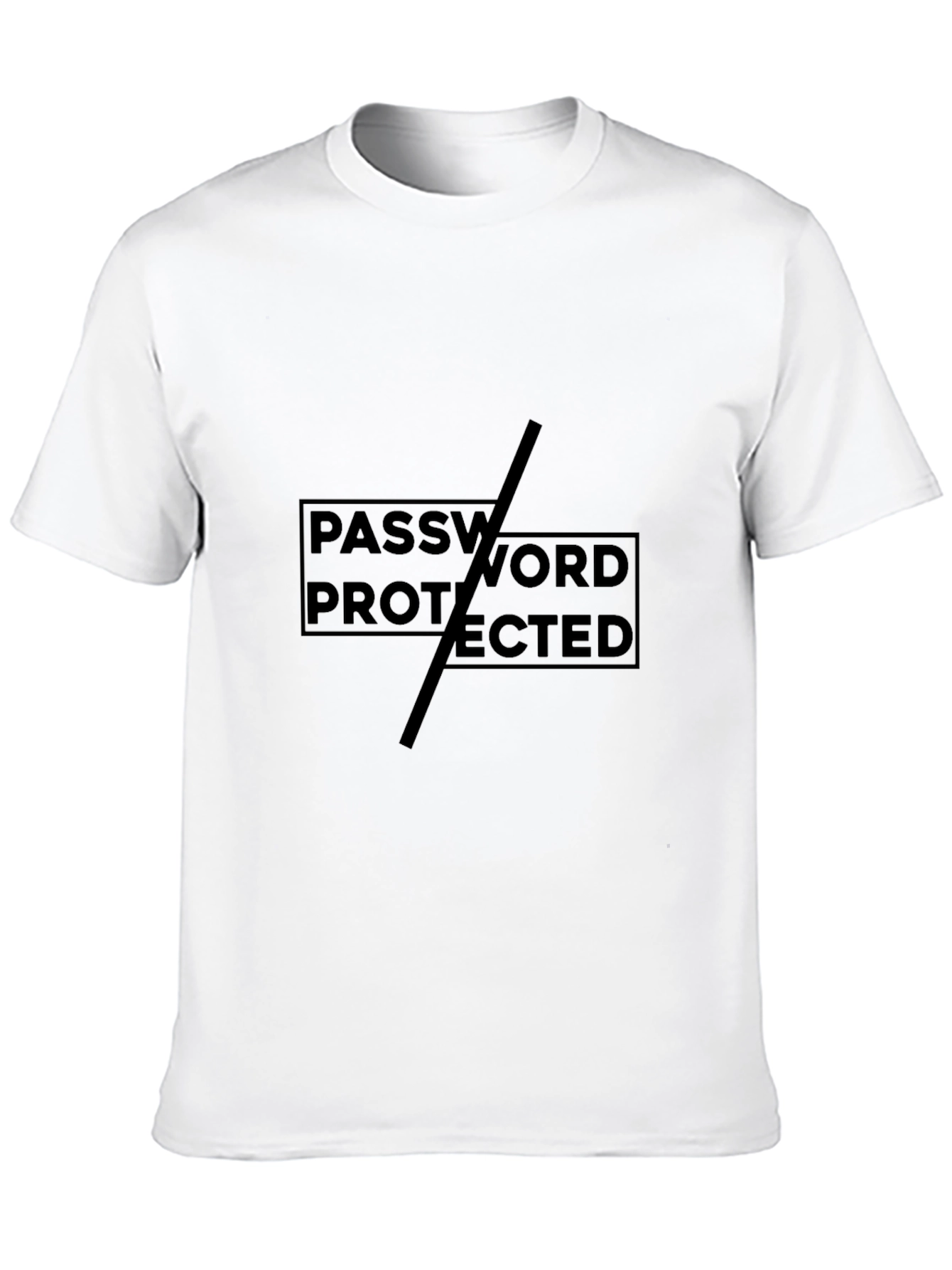Password Protected Graphic T-Shirt