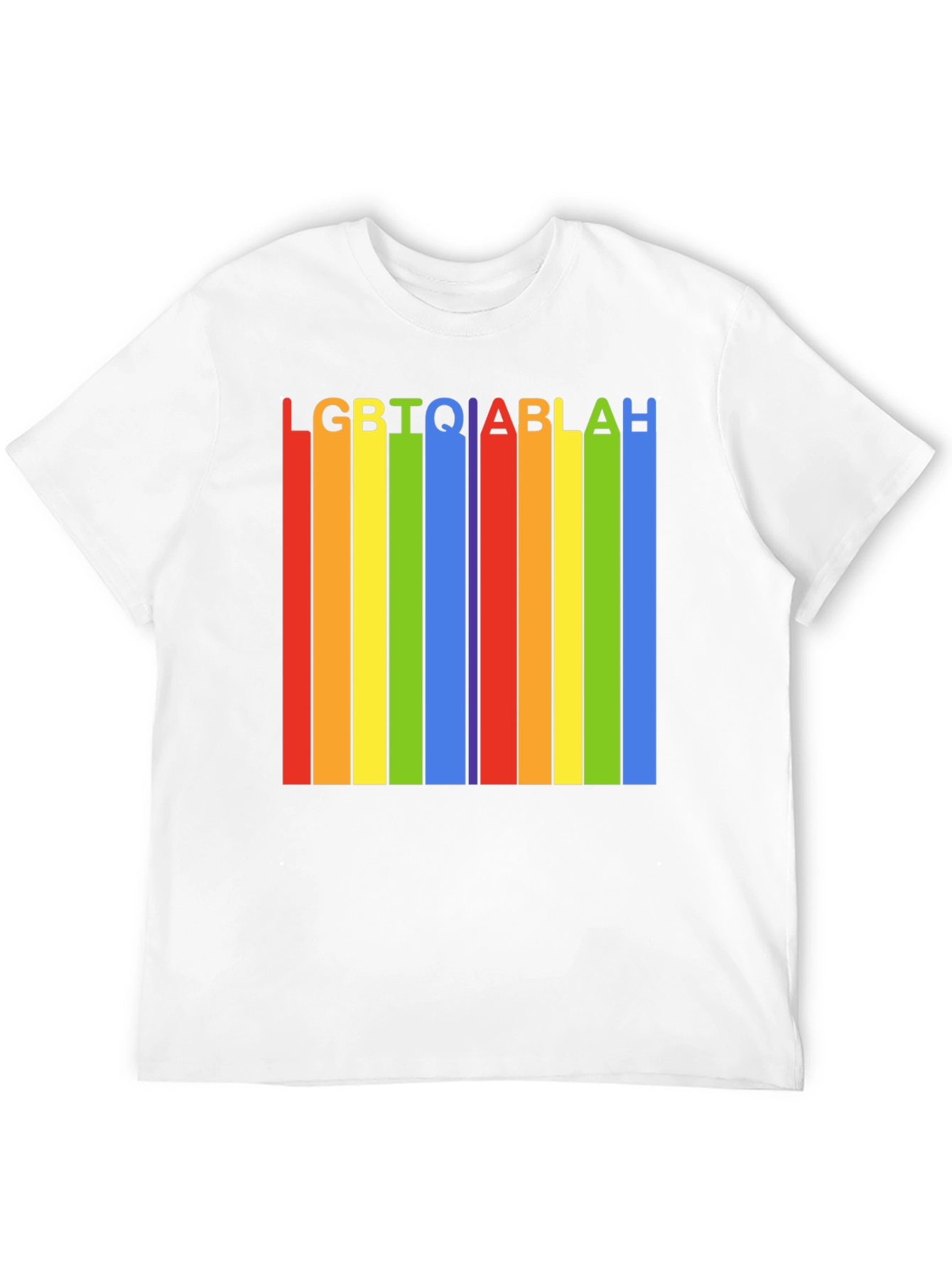 LGBTQIABLAH Pride Rainbow T-Shirt