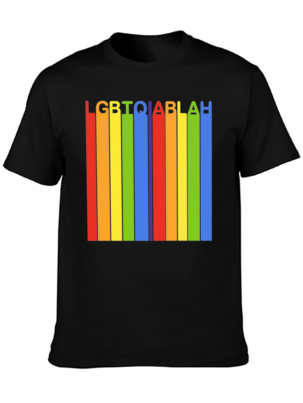 LGBTQIABLAH Pride Rainbow T-Shirt