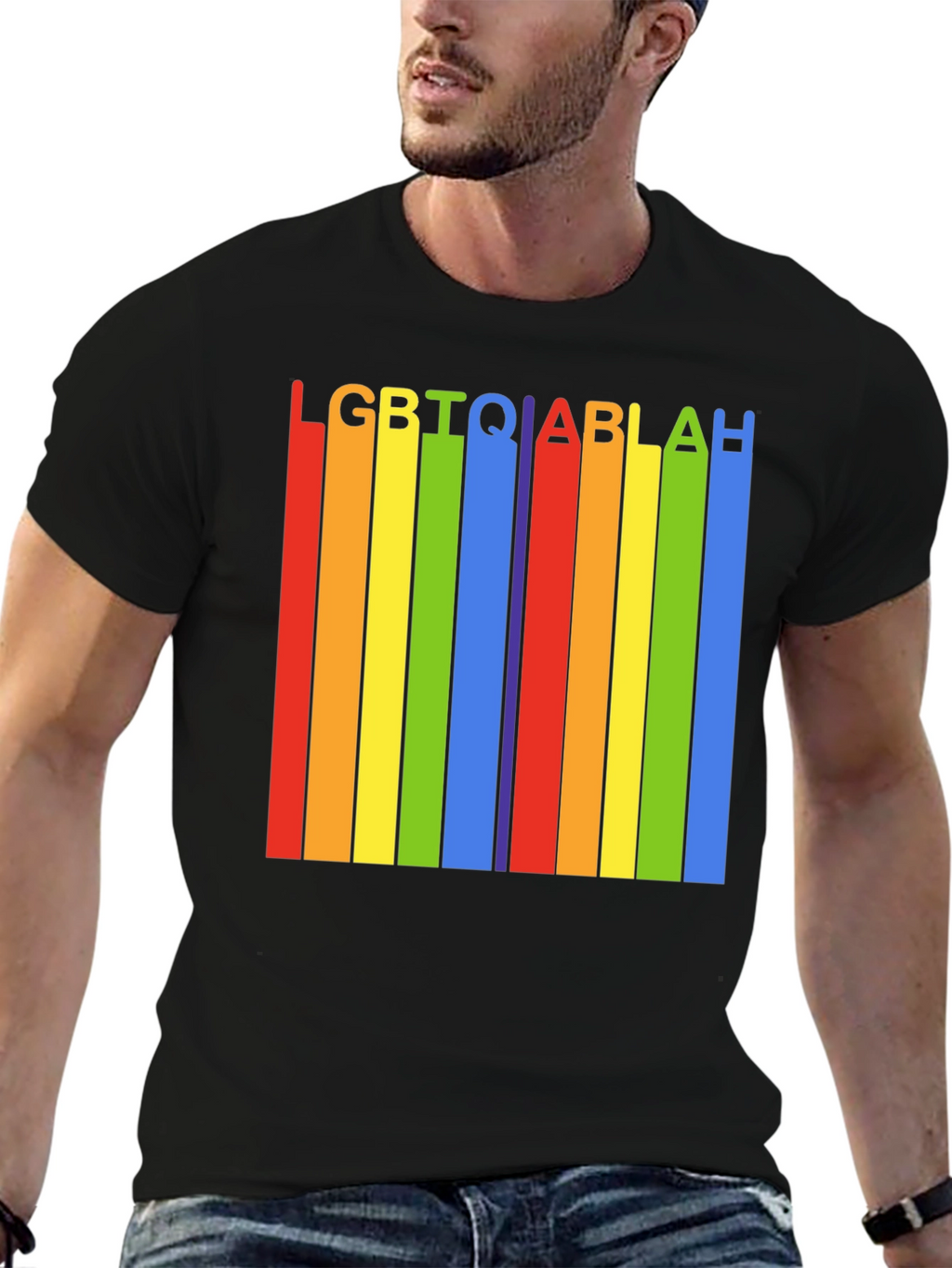 LGBTQIABLAH Pride Rainbow T-Shirt