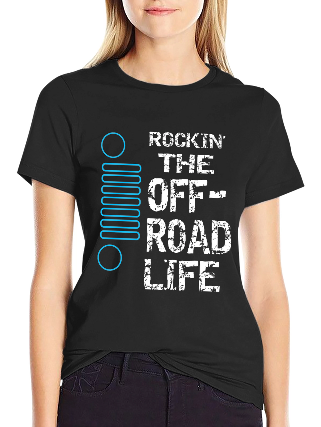 Rockin the Off-Road Life T-Shirt - Black