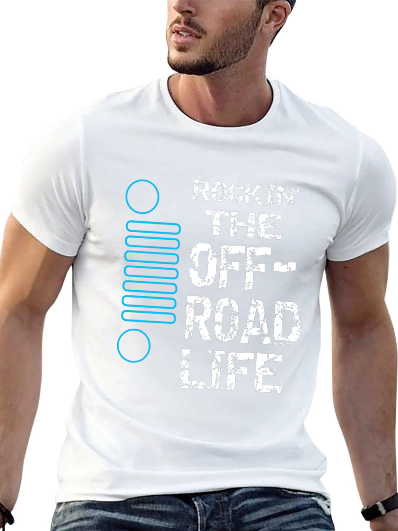 Rockin the Off-Road Life T-Shirt - Black