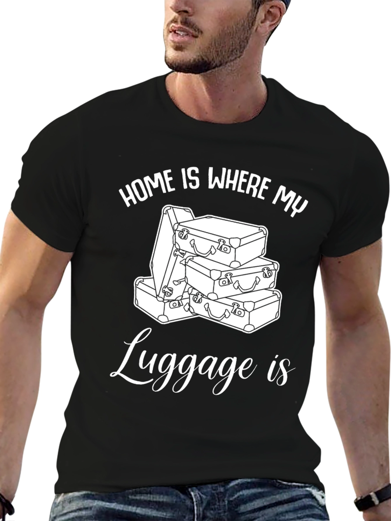 Home is Where My Luggage Is T-Shirt