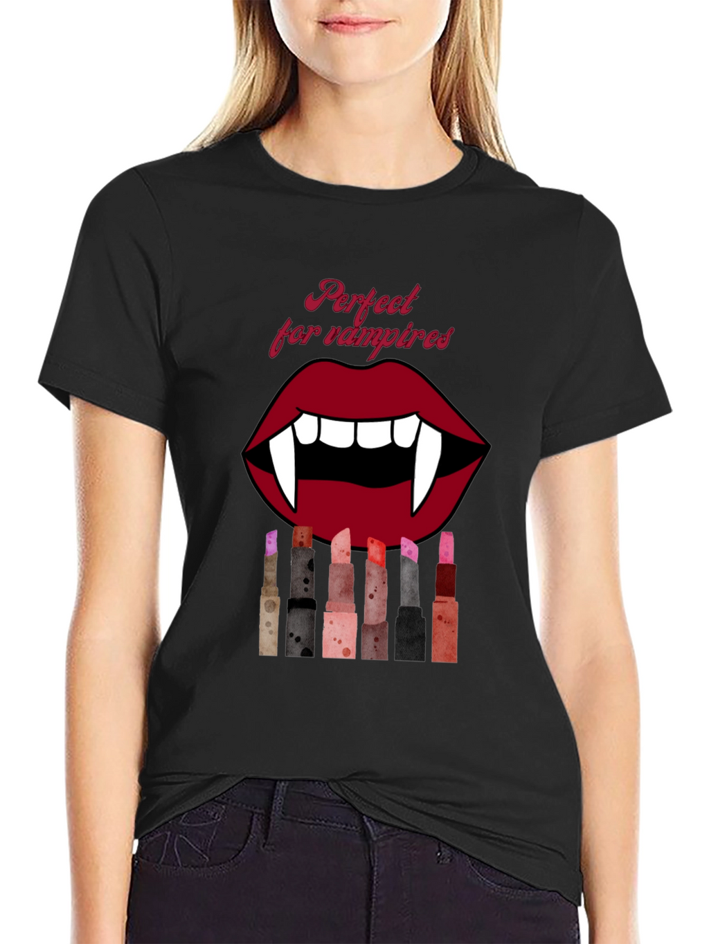 Vampire Lipstick T-Shirt