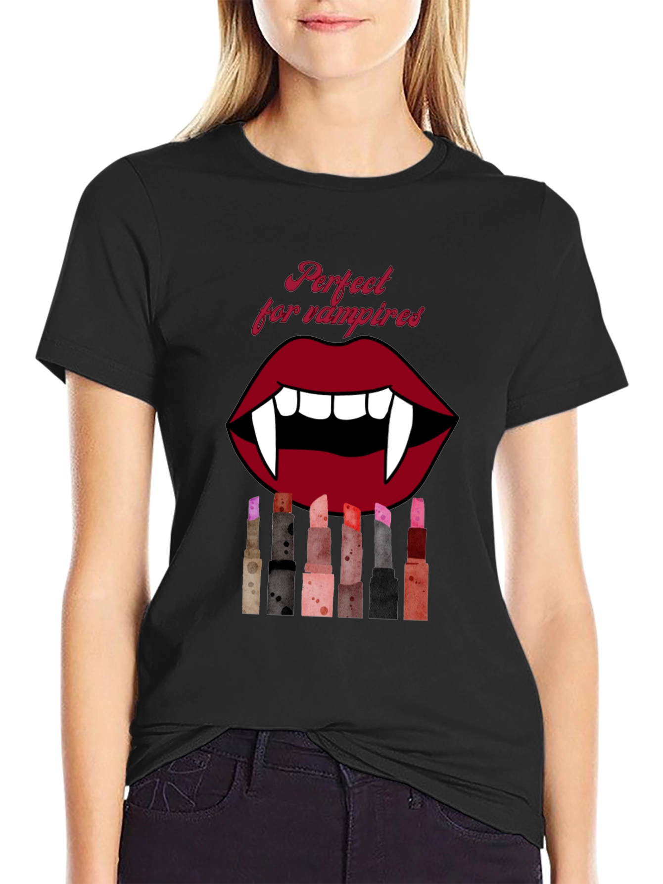 Vampire Lipstick T-Shirt