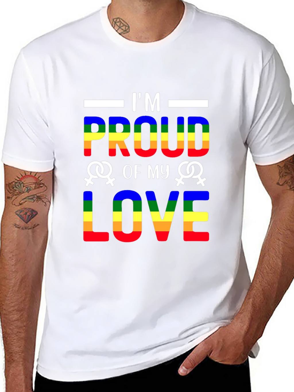 Im Proud of My Love LGBTQ+ T-Shirt