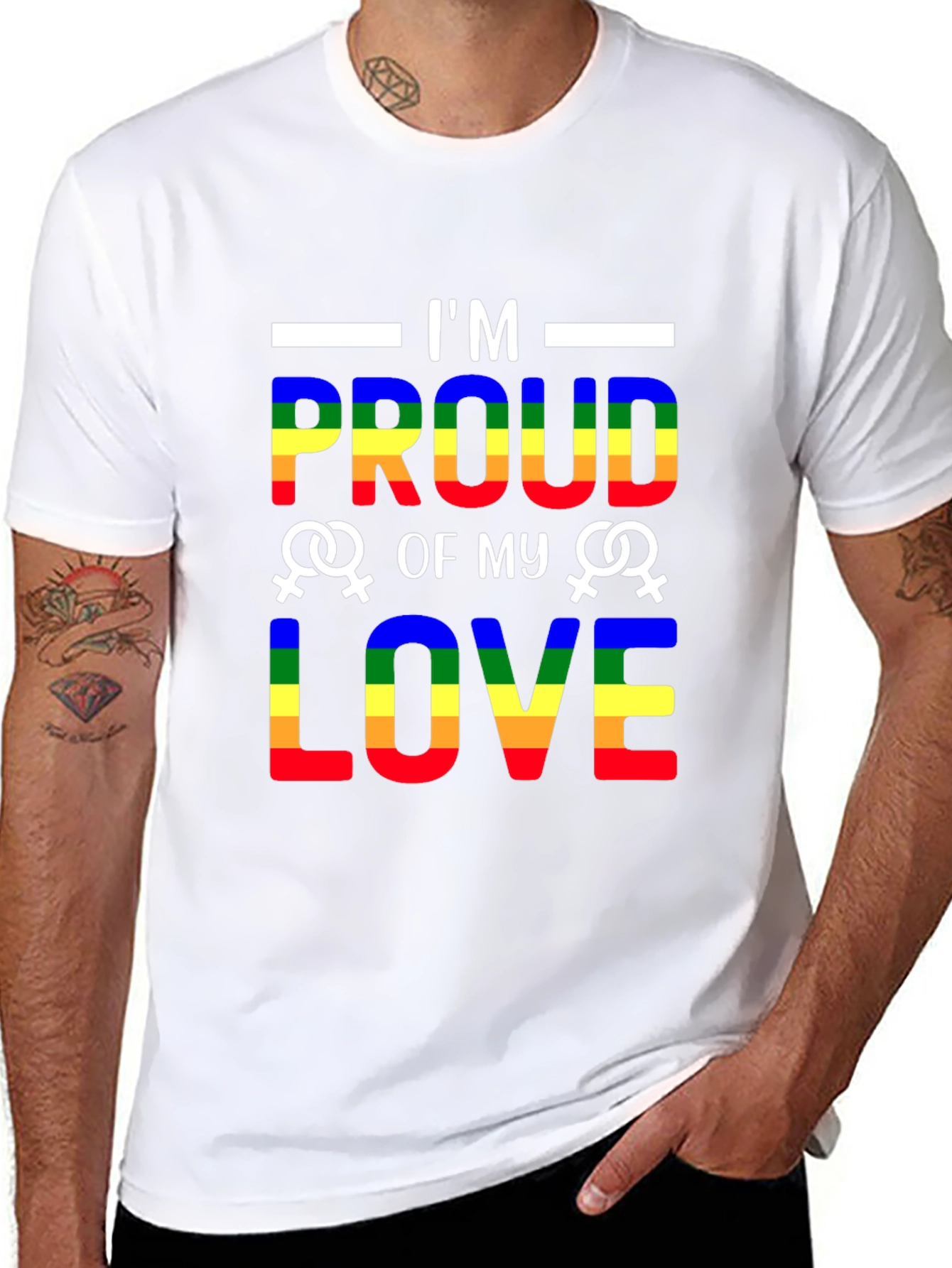 Im Proud of My Love LGBTQ+ T-Shirt