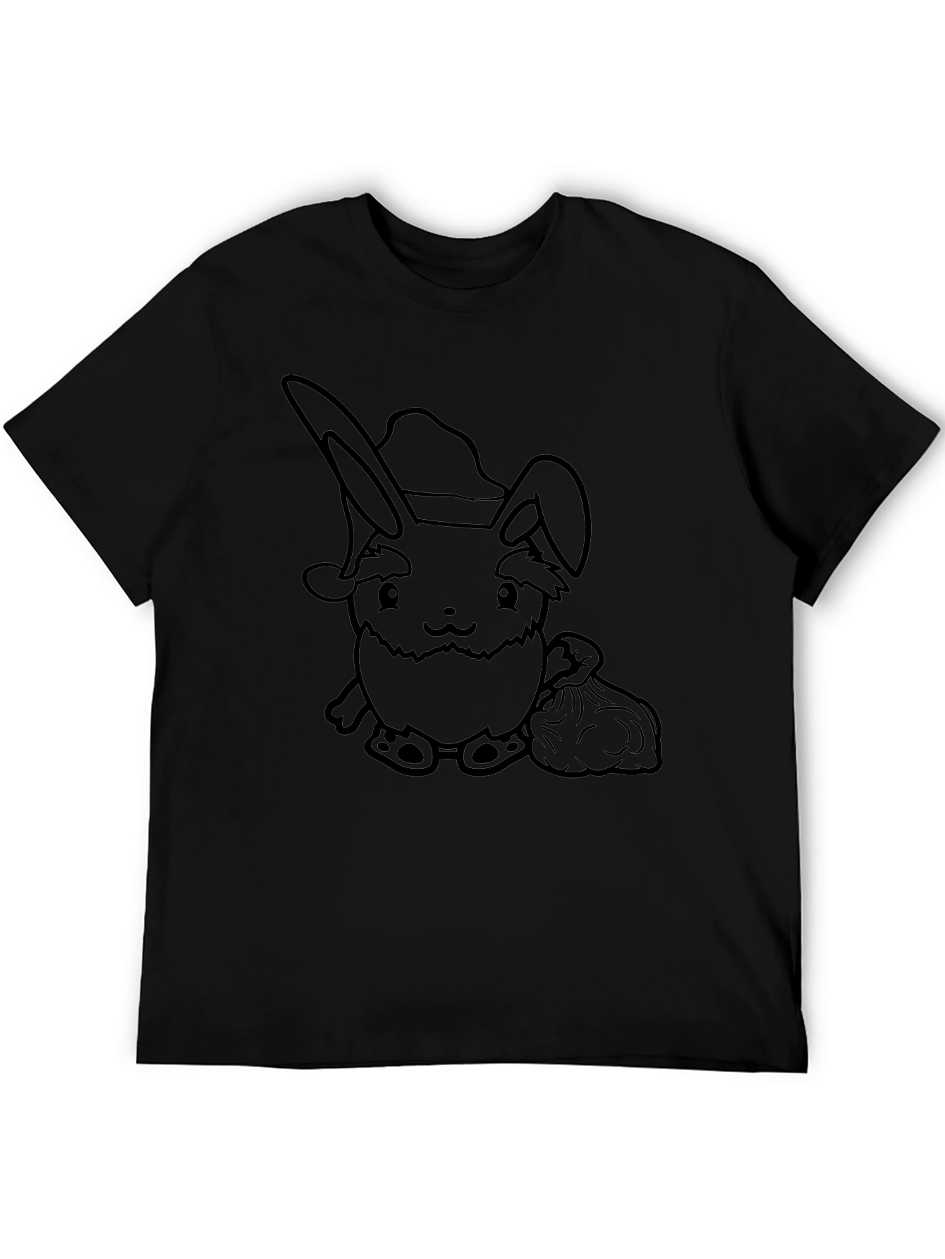 Holiday Rabbit T-Shirt - Festive Bunny Design