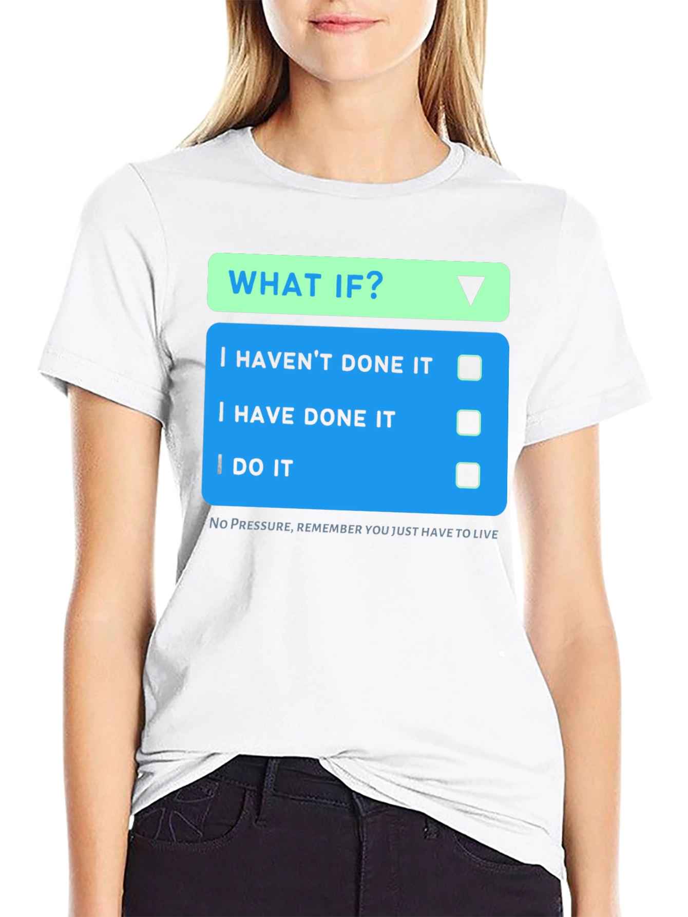 What If? T-Shirt - Novelty Graphic Tee