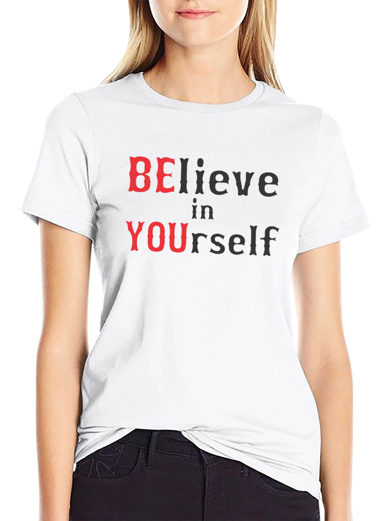Believe In Yourself T-Shirt Motivational Tee