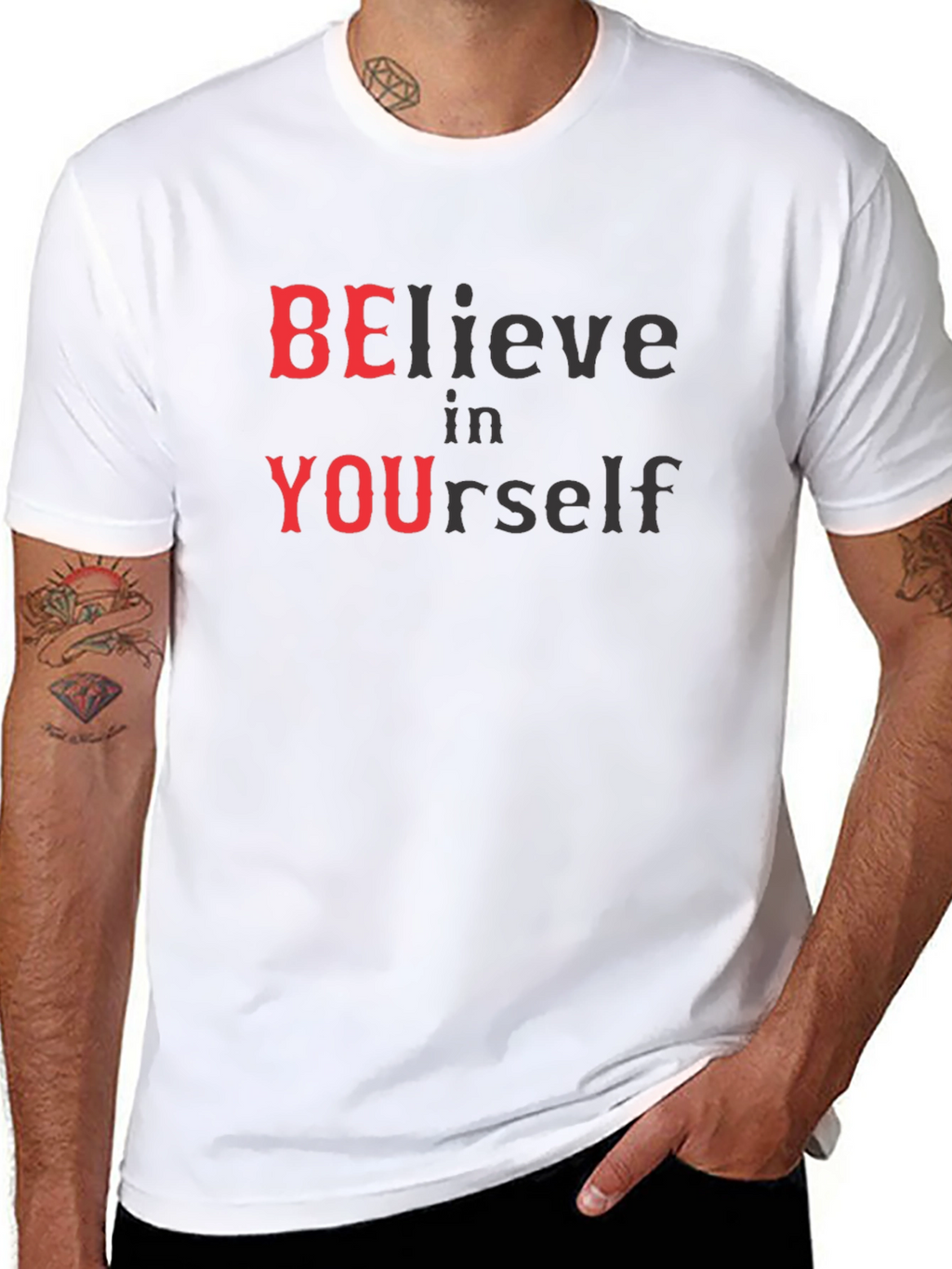 Believe In Yourself T-Shirt Motivational Tee