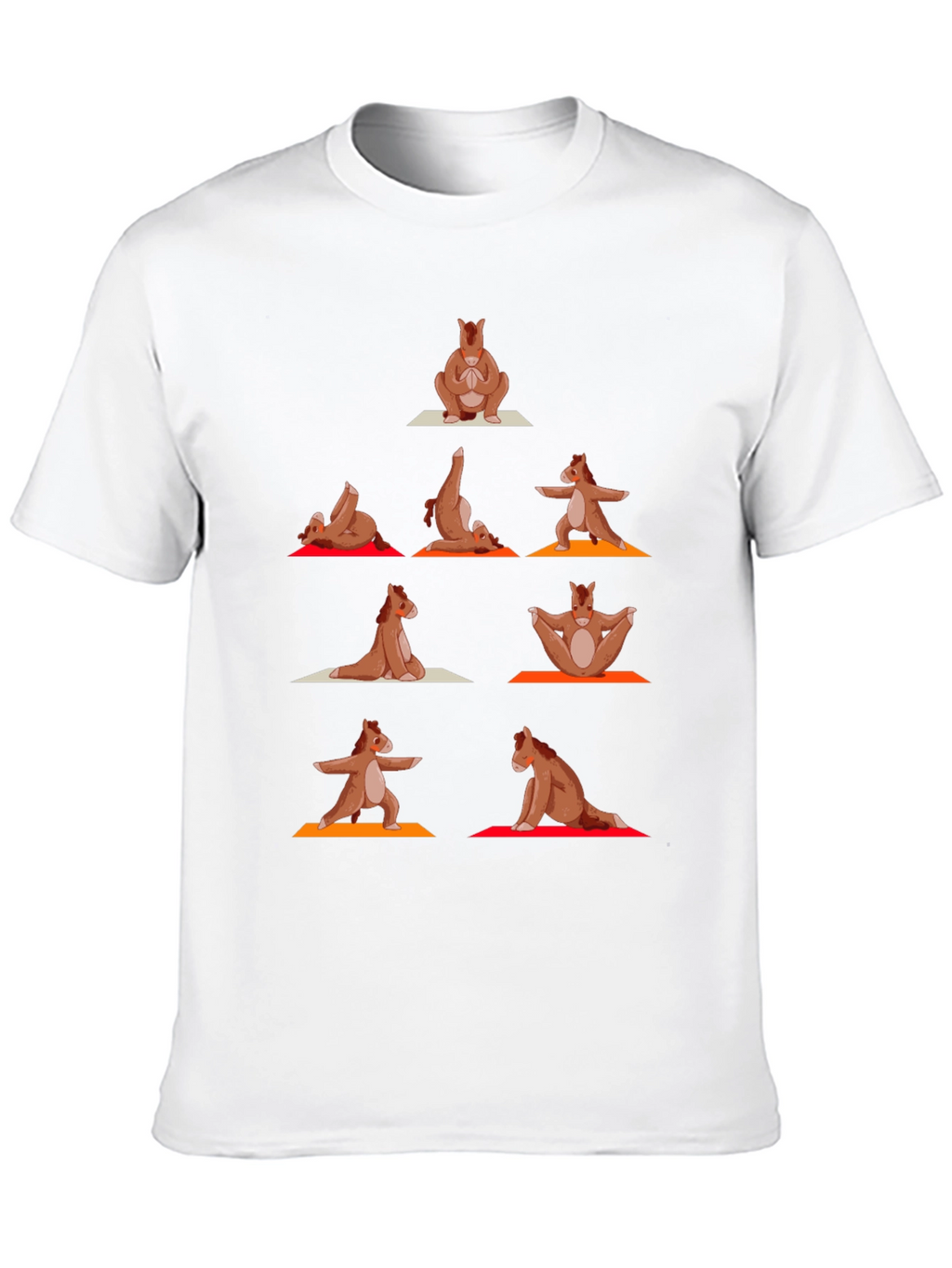 Yoga Horse Graphic Tee