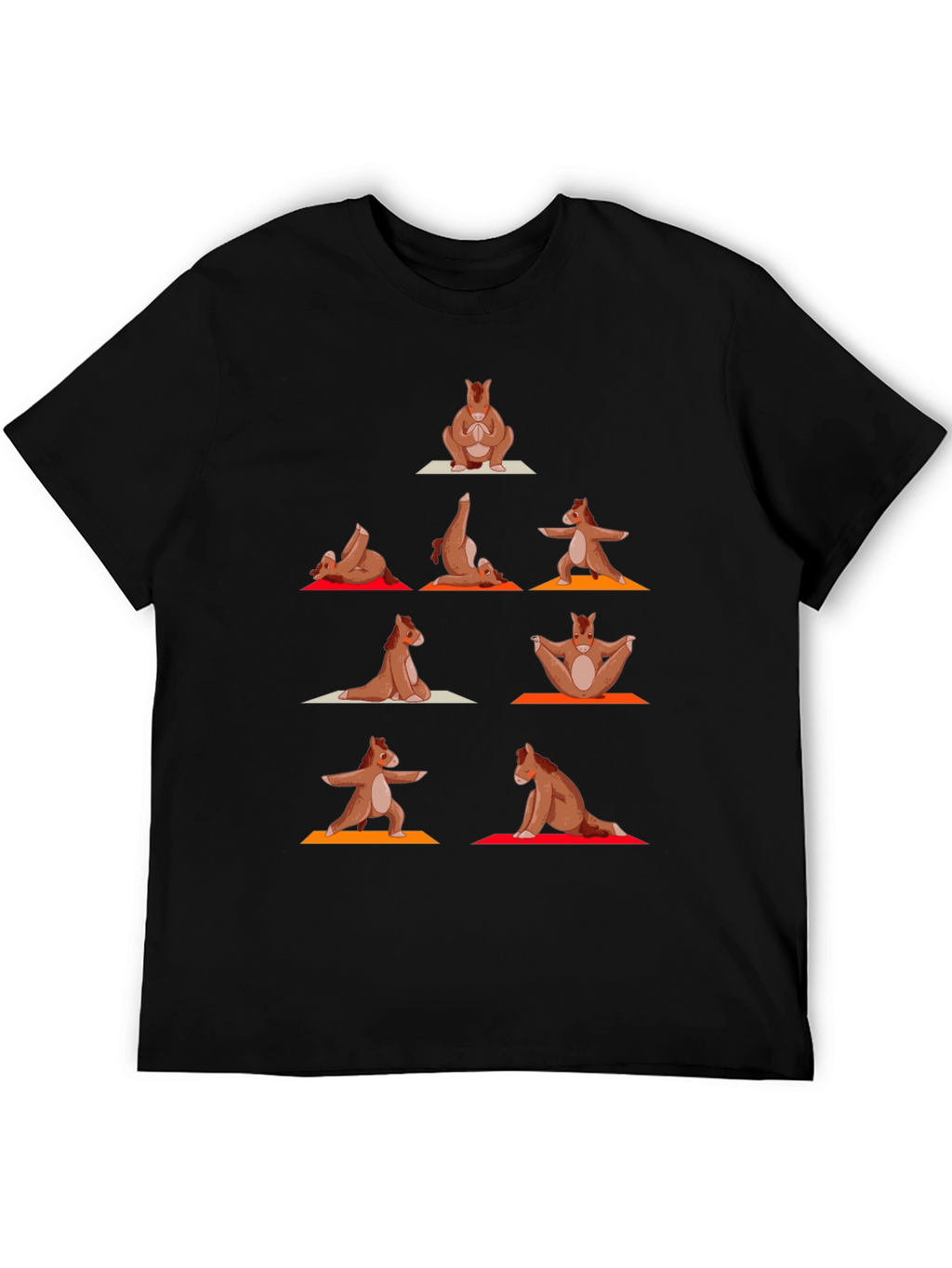Yoga Horse Graphic Tee