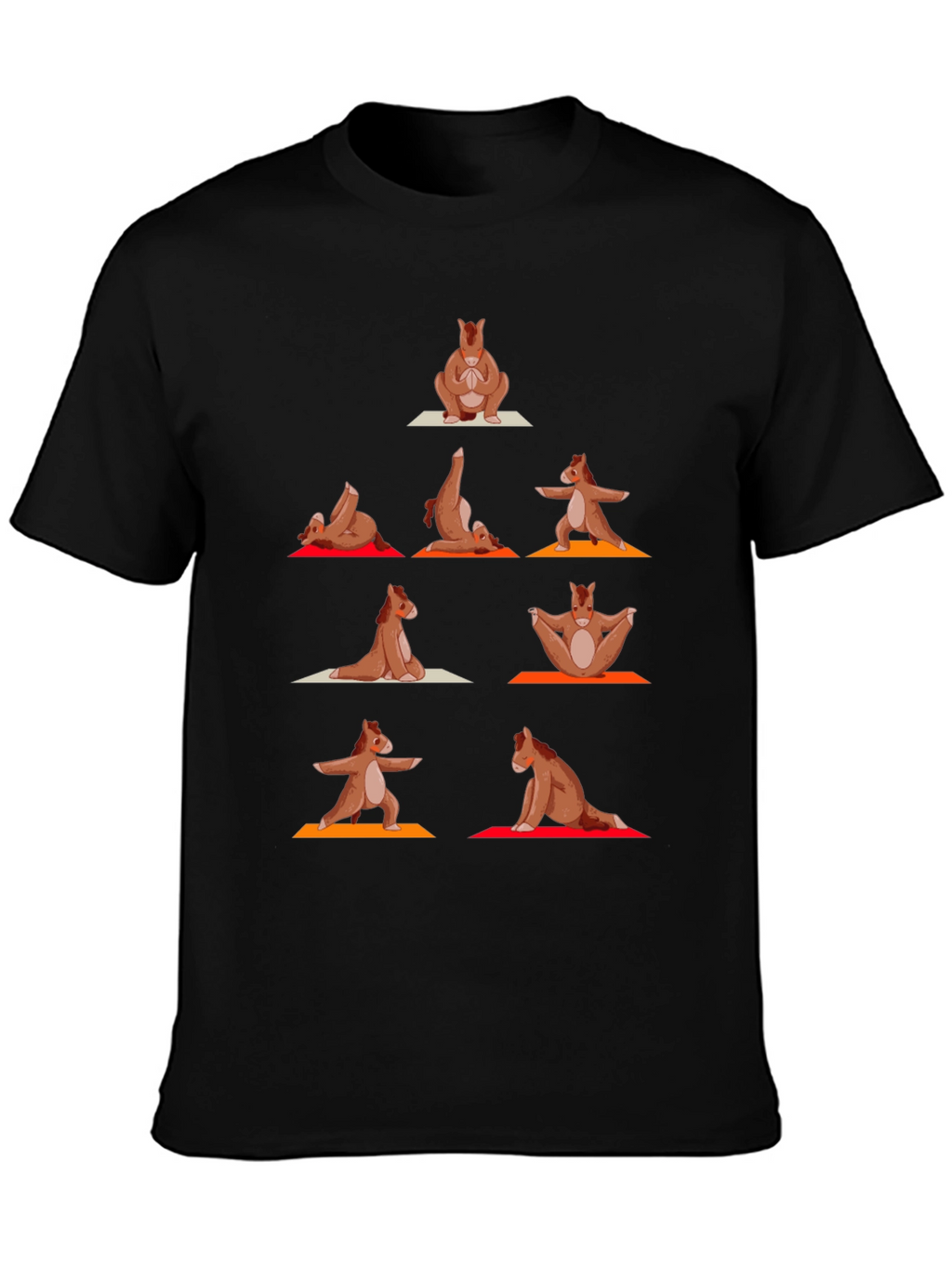 Yoga Horse Graphic Tee