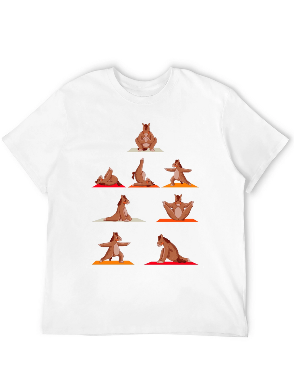 Yoga Horse Graphic Tee