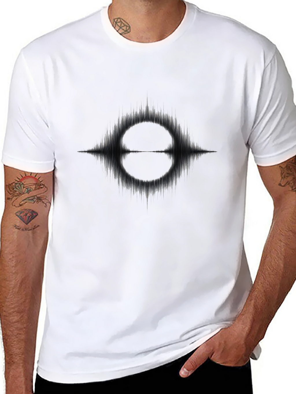 Abstract Graphic Print T-Shirt