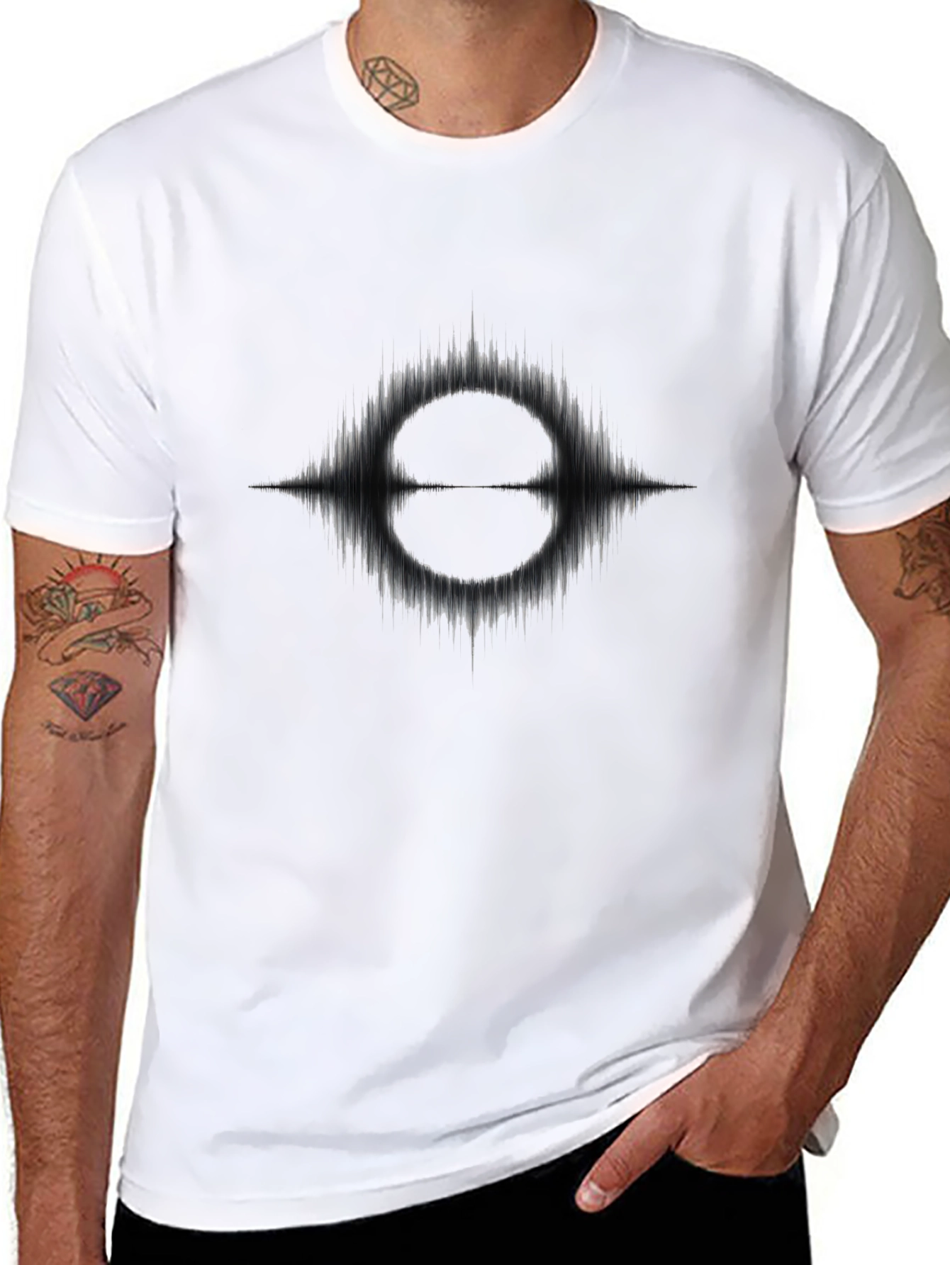 Abstract Graphic Print T-Shirt