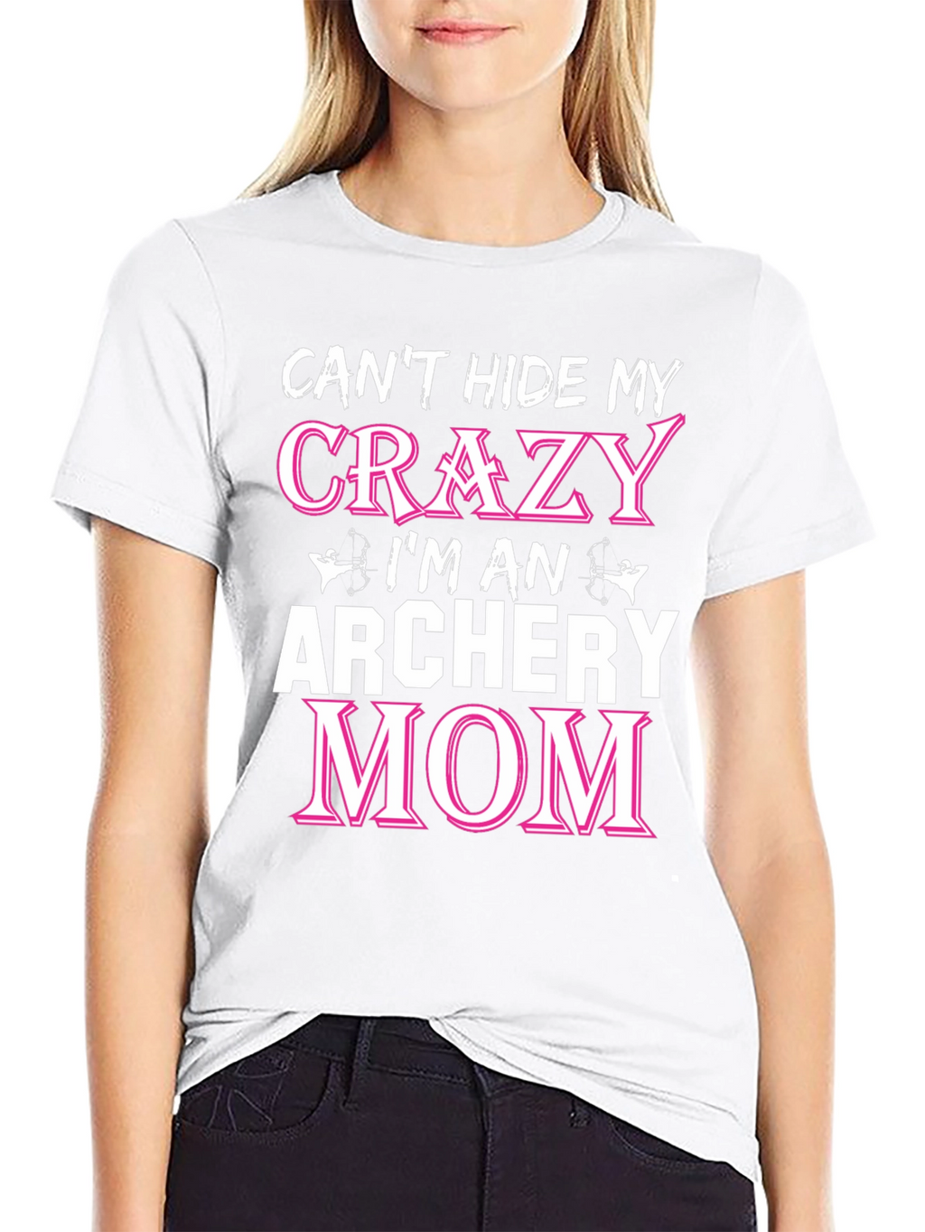 Crazy Archery Mom Graphic Tee