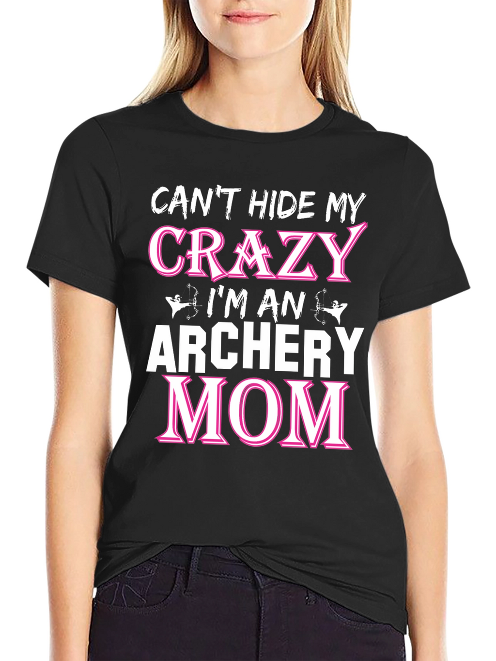Crazy Archery Mom Graphic Tee