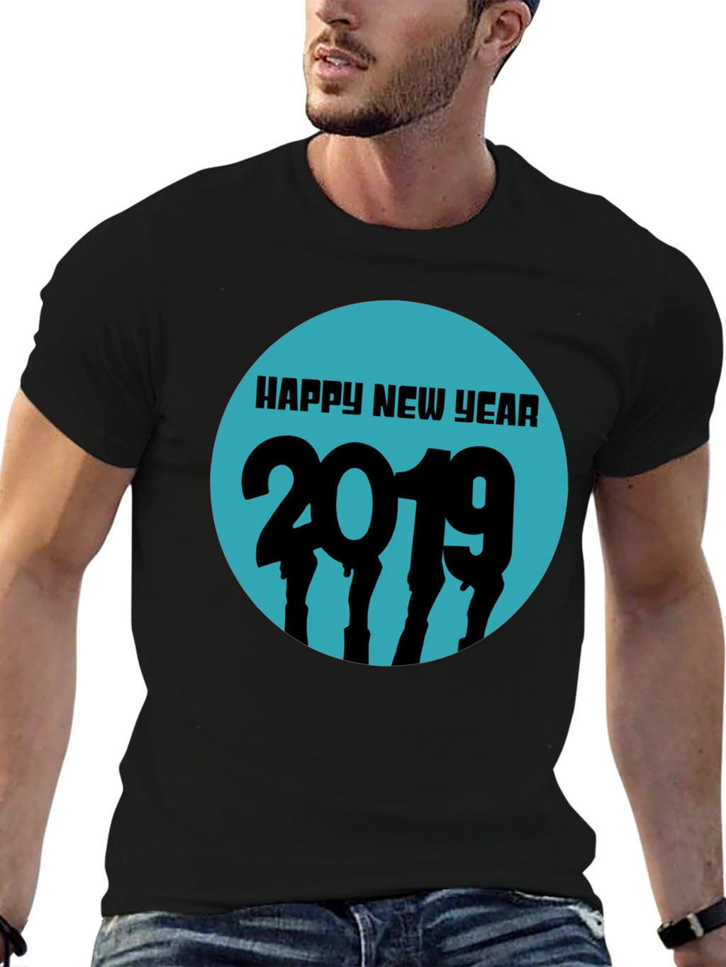 Happy New Year 2019 Graphic Tee