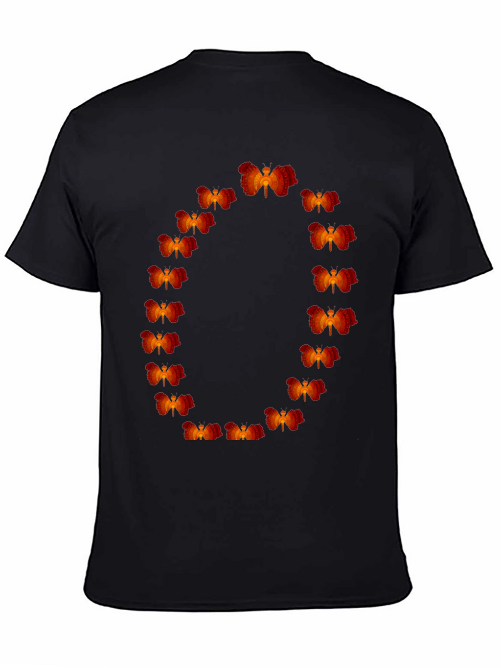 Abstract Angel Wings Graphic Tee