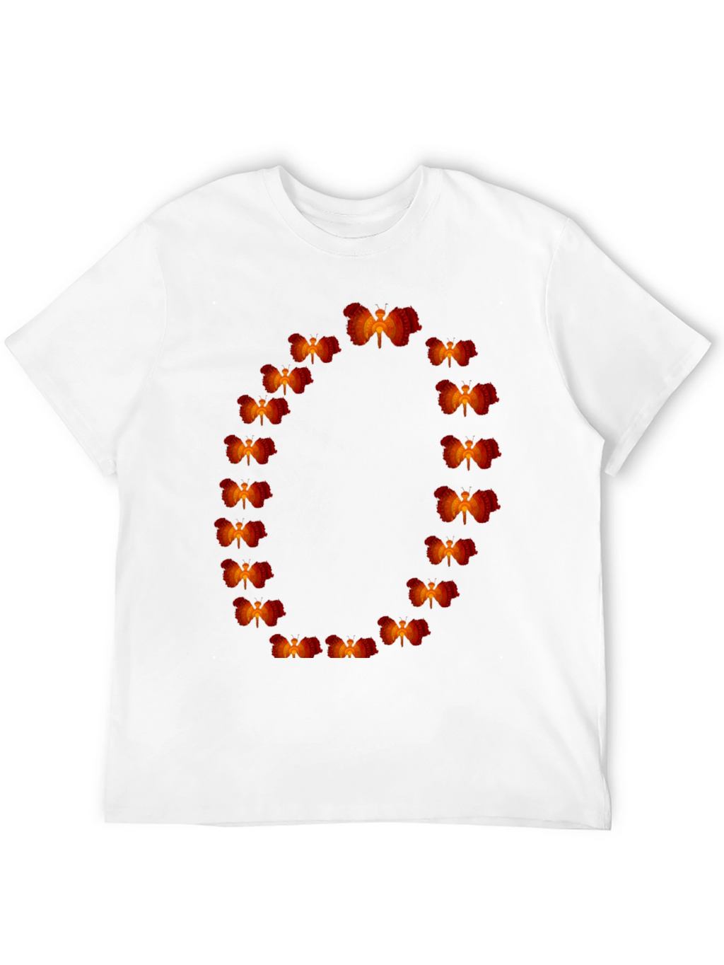 Abstract Angel Wings Graphic Tee