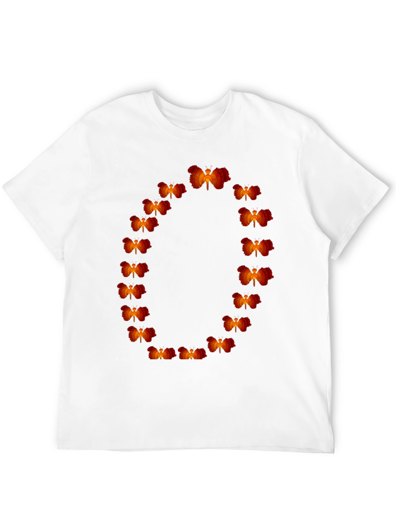 Abstract Angel Wings Graphic Tee