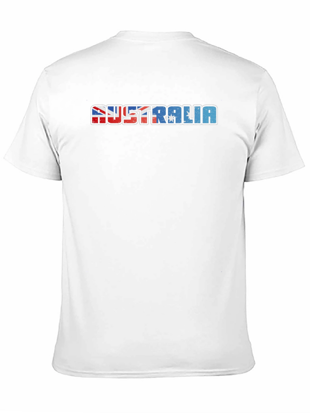 Australia Flag T-Shirt - Mens Black Tee