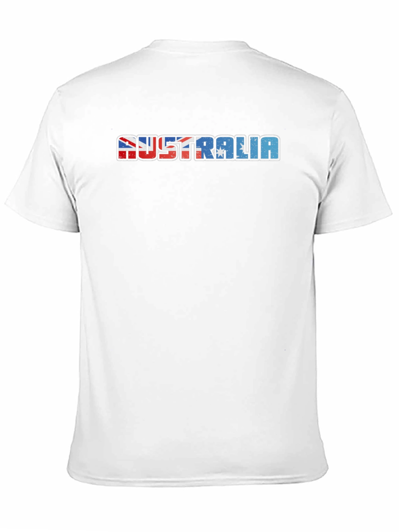 Australia Flag T-Shirt - Mens Black Tee