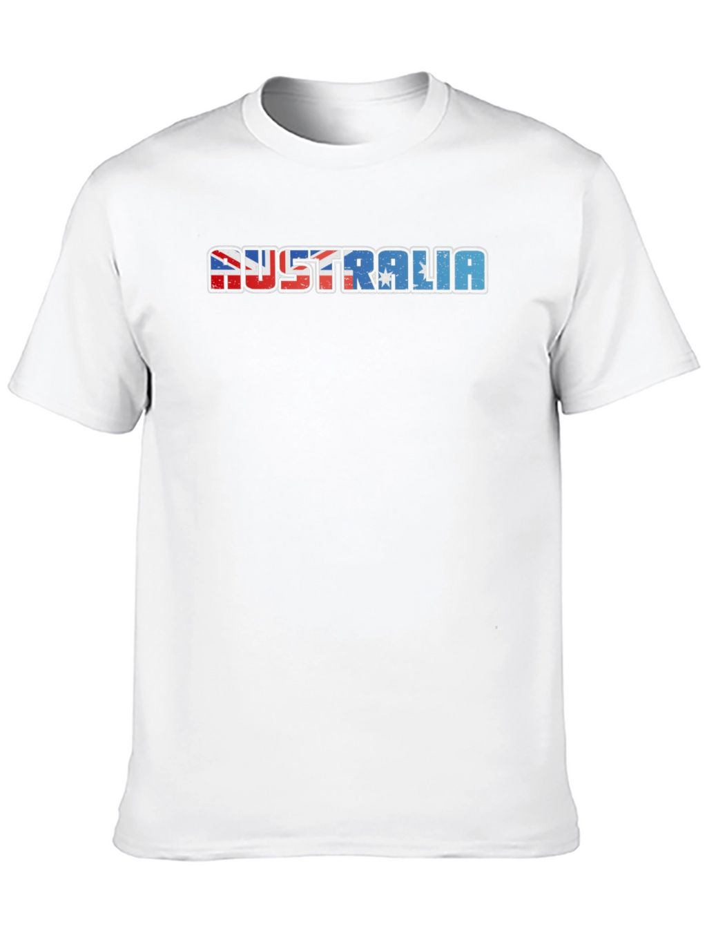 Australia Flag T-Shirt - Mens Black Tee