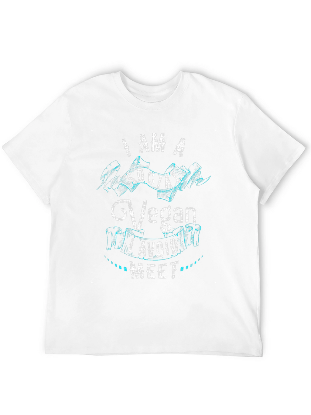 Social Vegan Graphic T-Shirt - Black