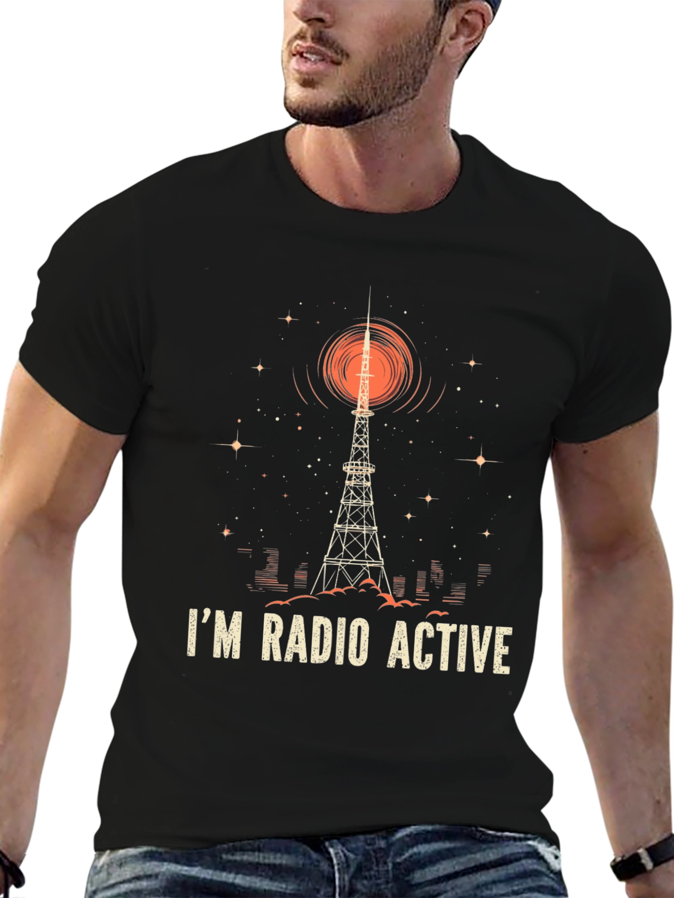 Im Radio Active Graphic Tee