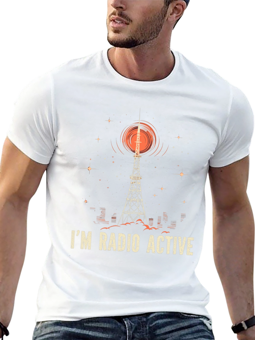 Im Radio Active Graphic Tee