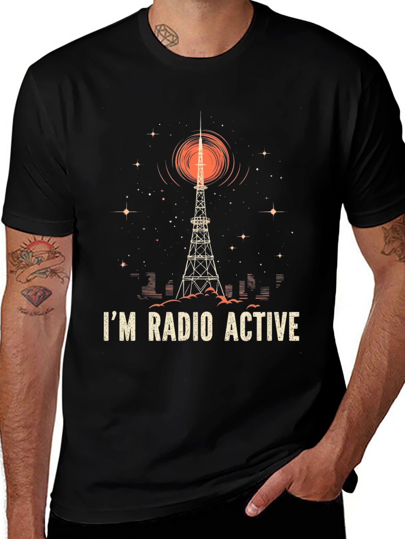 Im Radio Active Graphic Tee