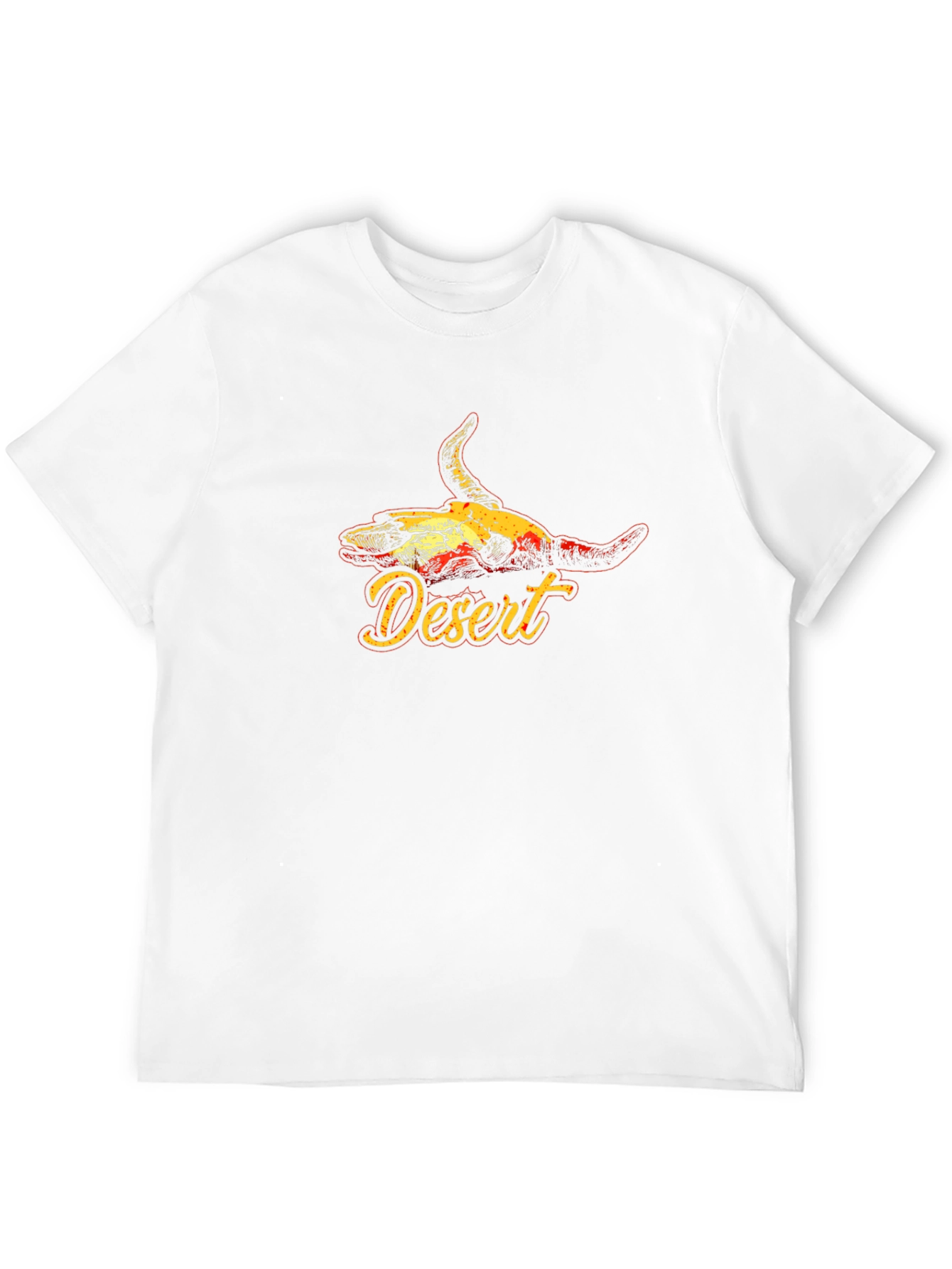 Desert Skull Graphic Tee - Black T-Shirt