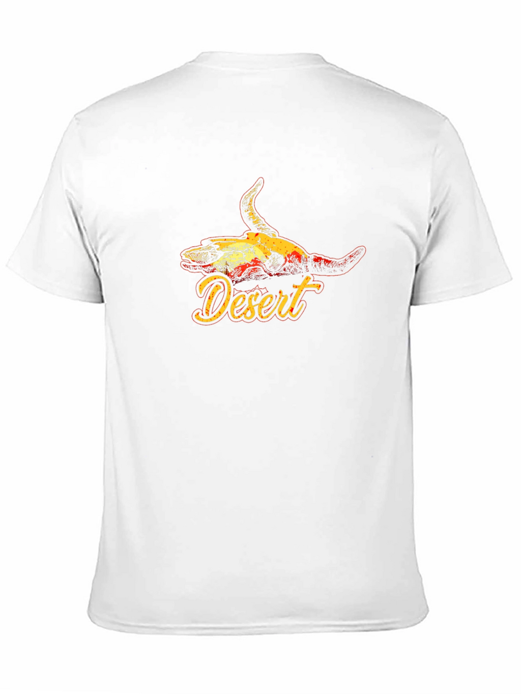 Desert Skull Graphic Tee - Black T-Shirt