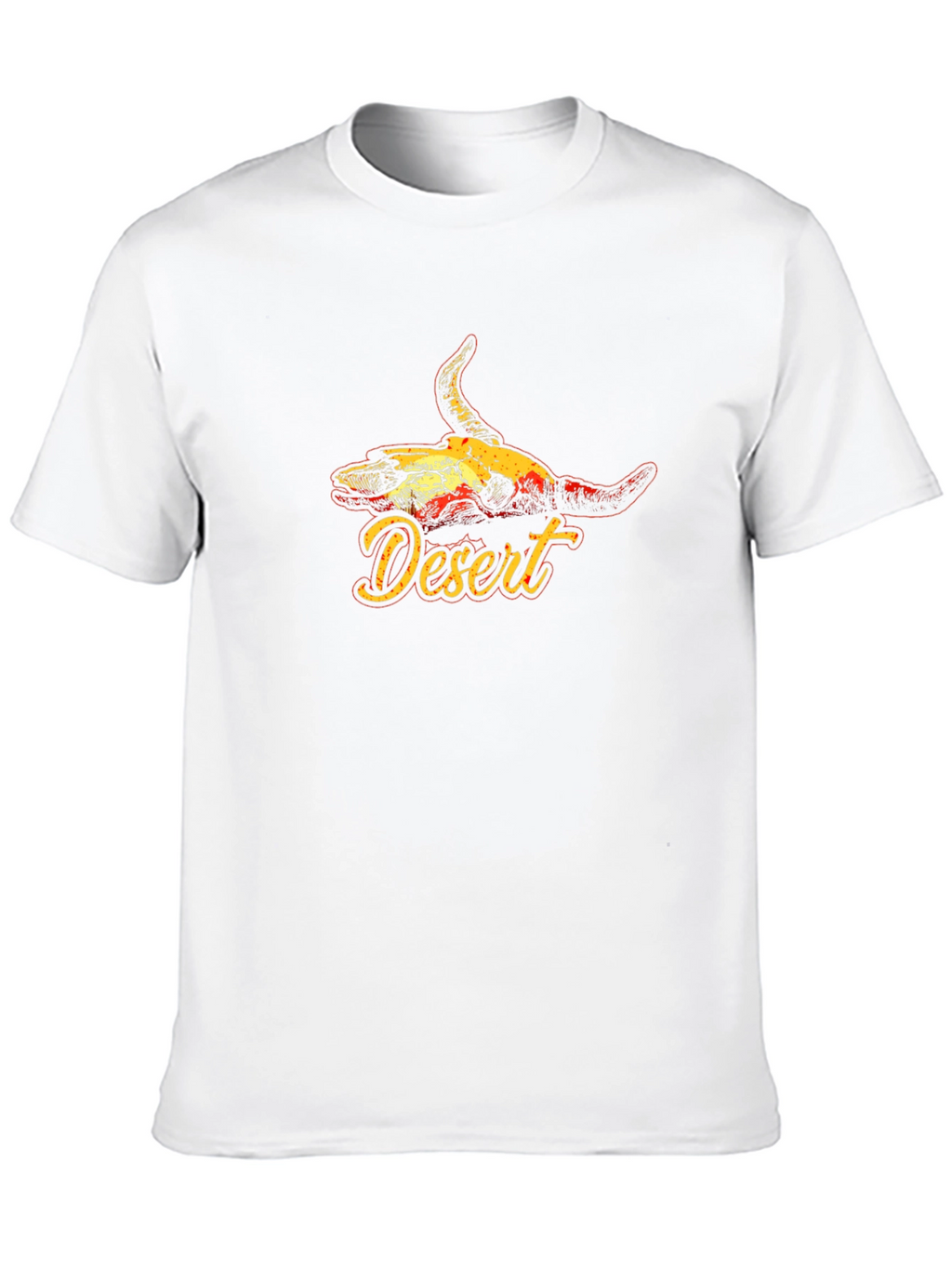 Desert Skull Graphic Tee - Black T-Shirt