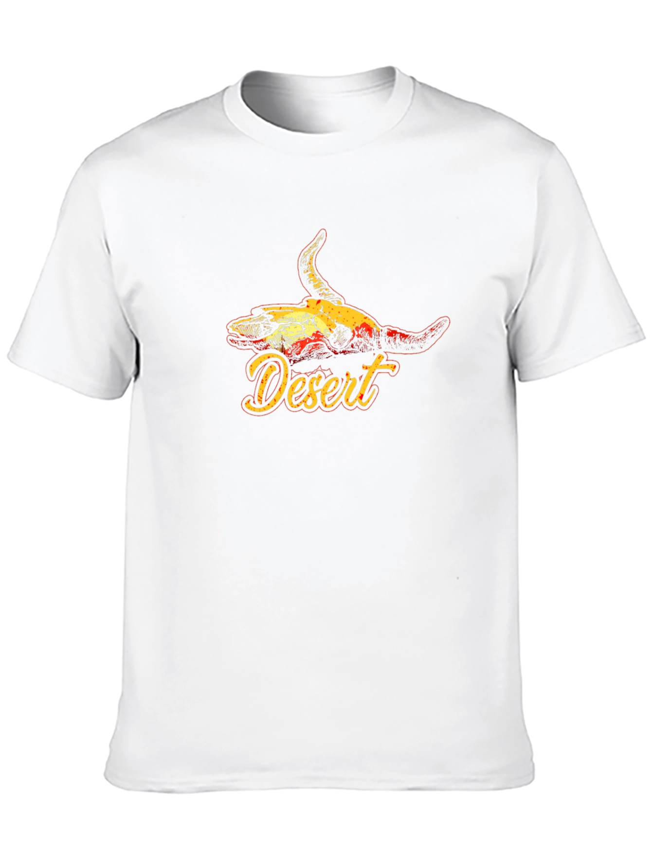 Desert Skull Graphic Tee - Black T-Shirt