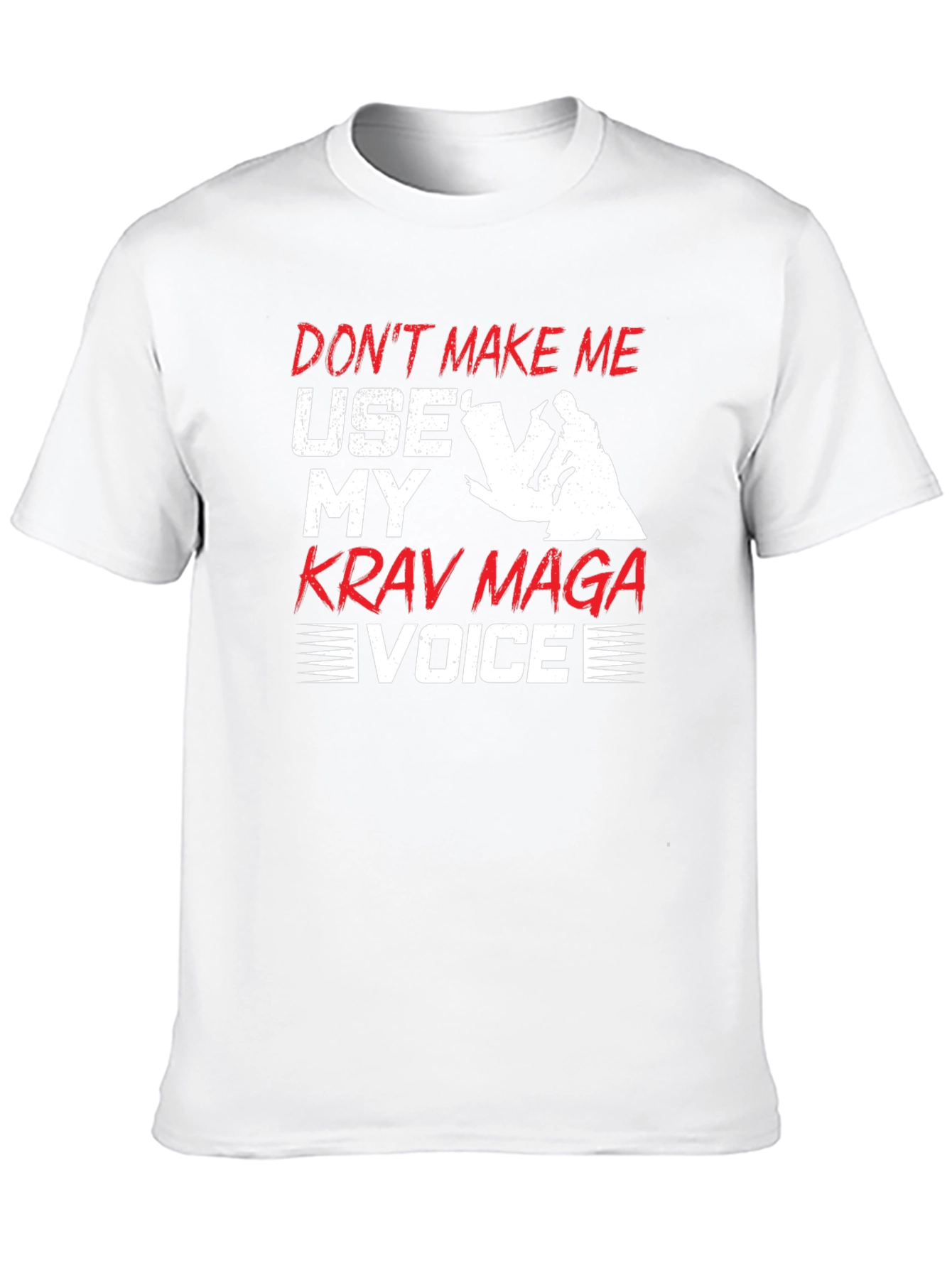 Krav Maga Voice T-Shirt - Martial Arts Funny Tee