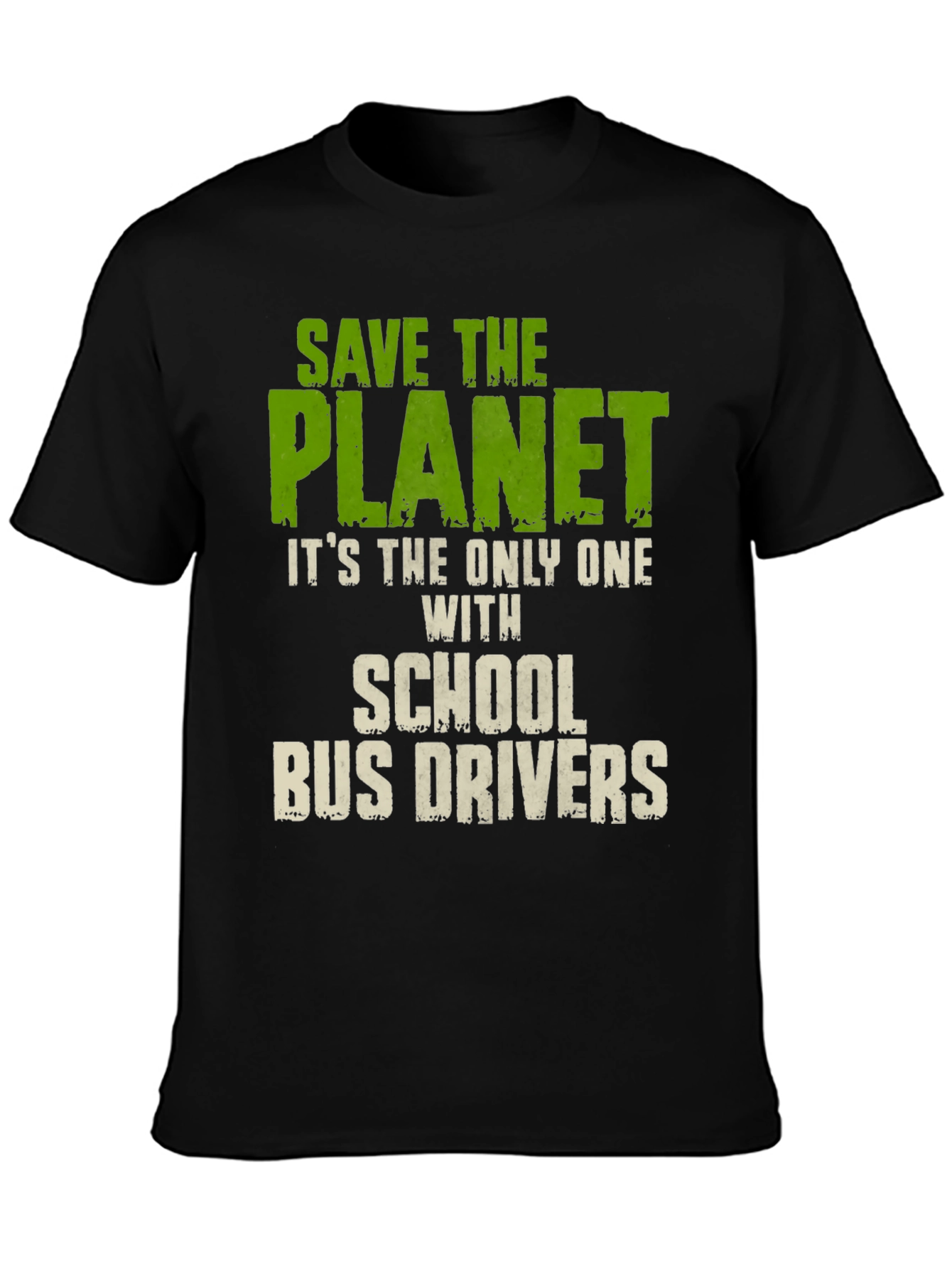 Save The Planet School Bus Drivers T-Shirt