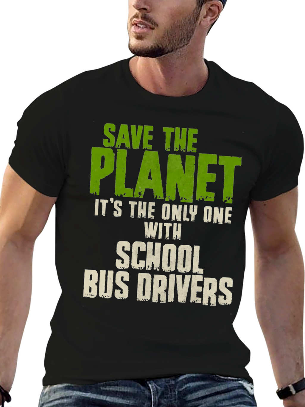 Save The Planet School Bus Drivers T-Shirt