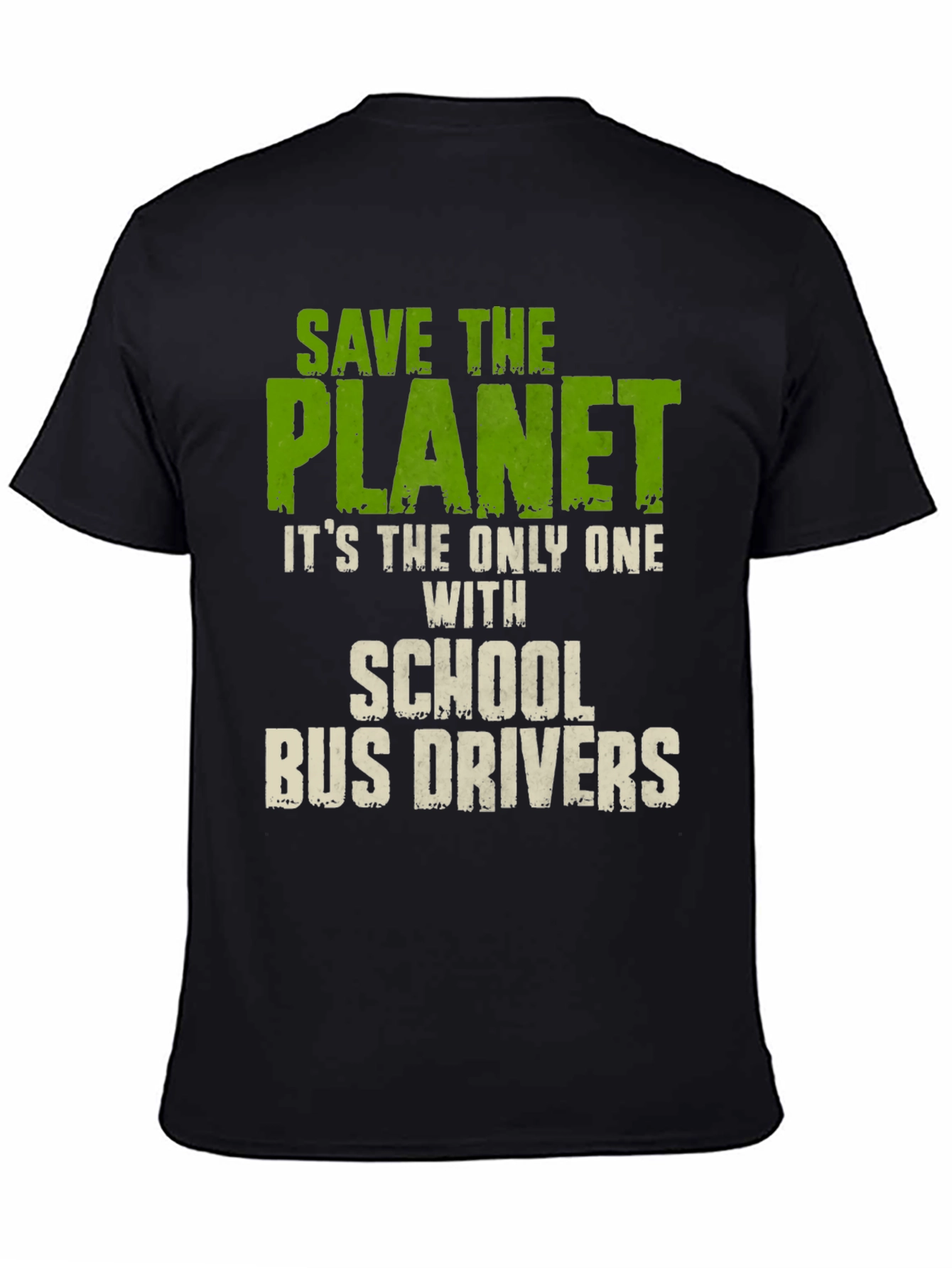 Save The Planet School Bus Drivers T-Shirt