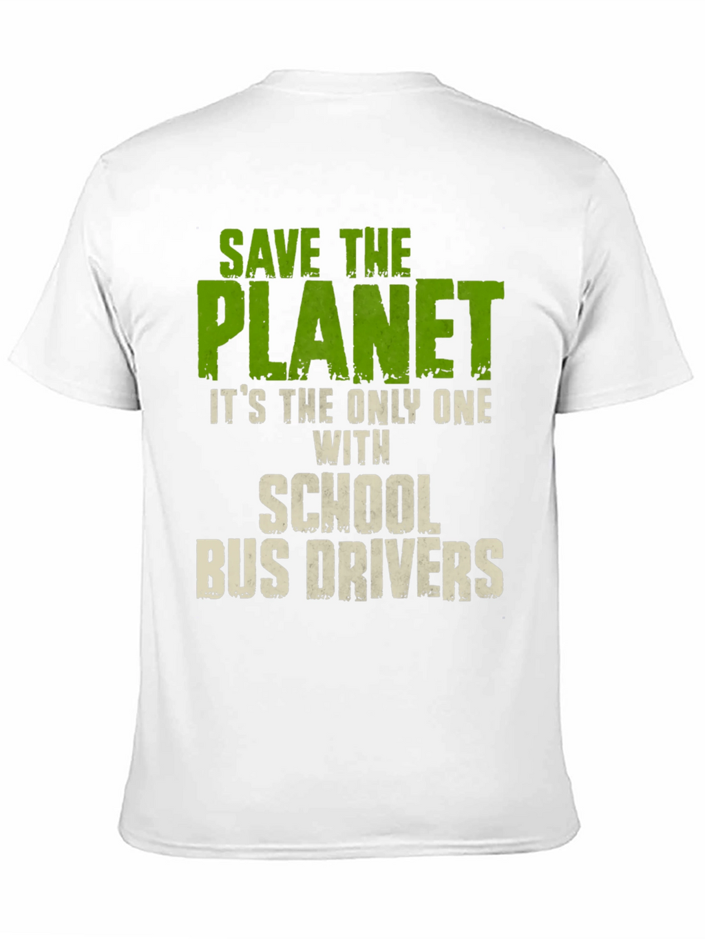 Save The Planet School Bus Drivers T-Shirt