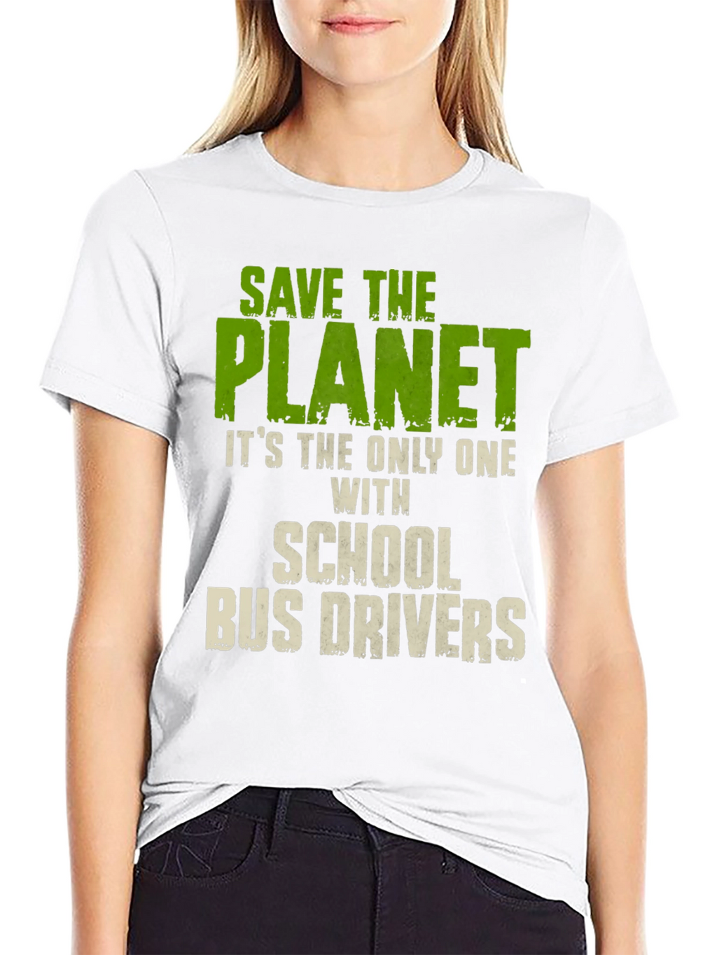 Save The Planet School Bus Drivers T-Shirt