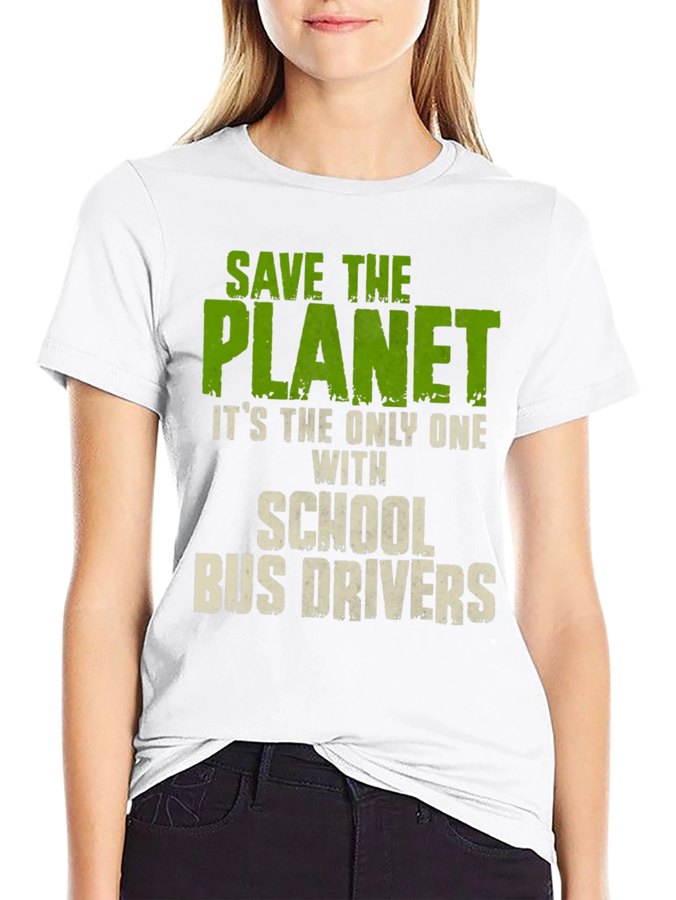 Save The Planet School Bus Drivers T-Shirt