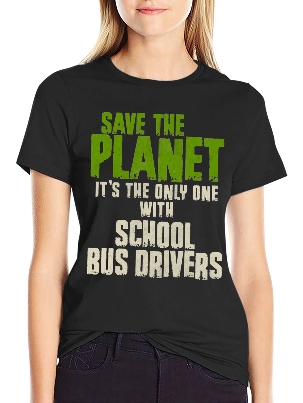 Save The Planet School Bus Drivers T-Shirt