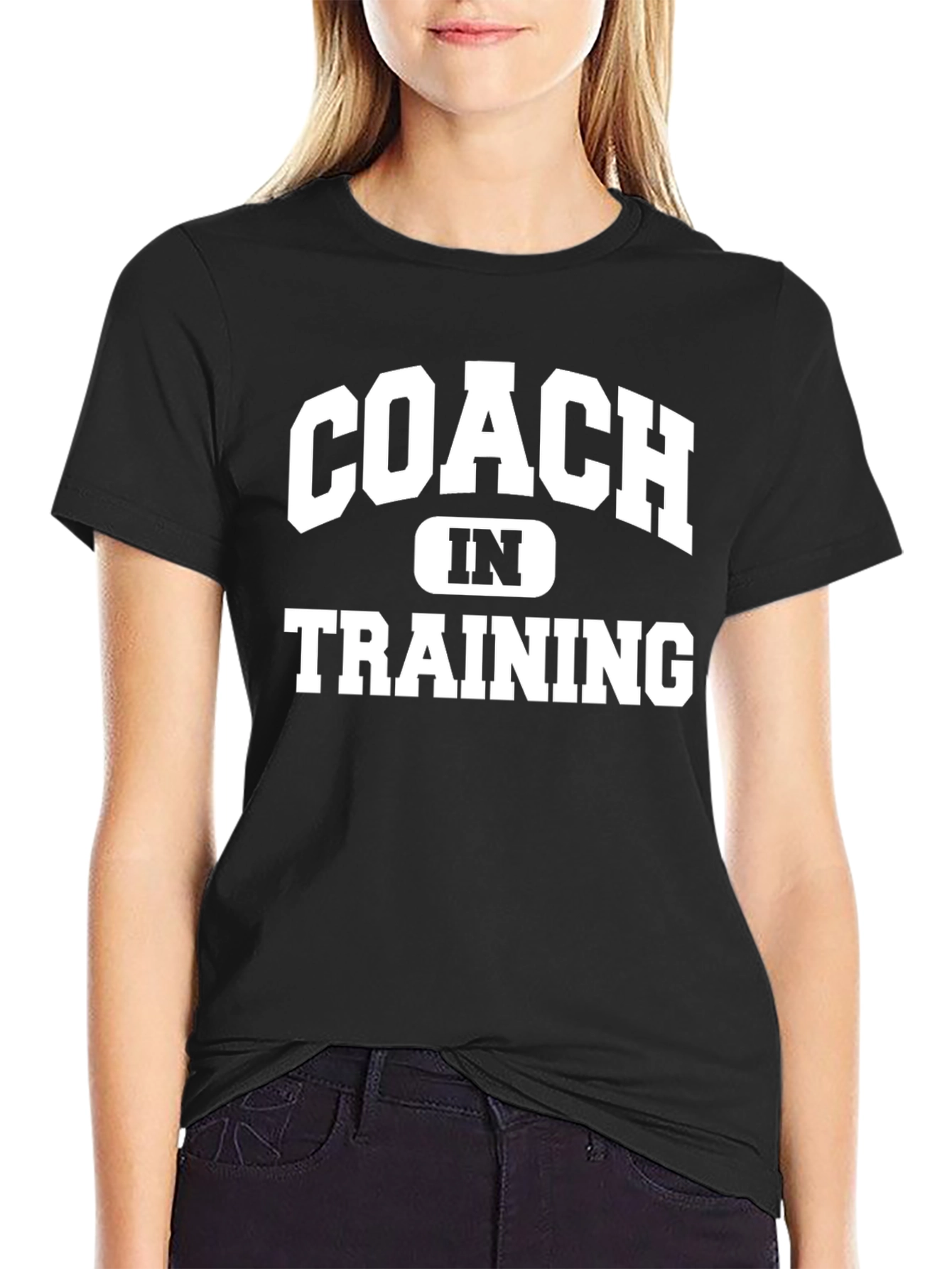Coach In Training Graphic T-Shirt - Black