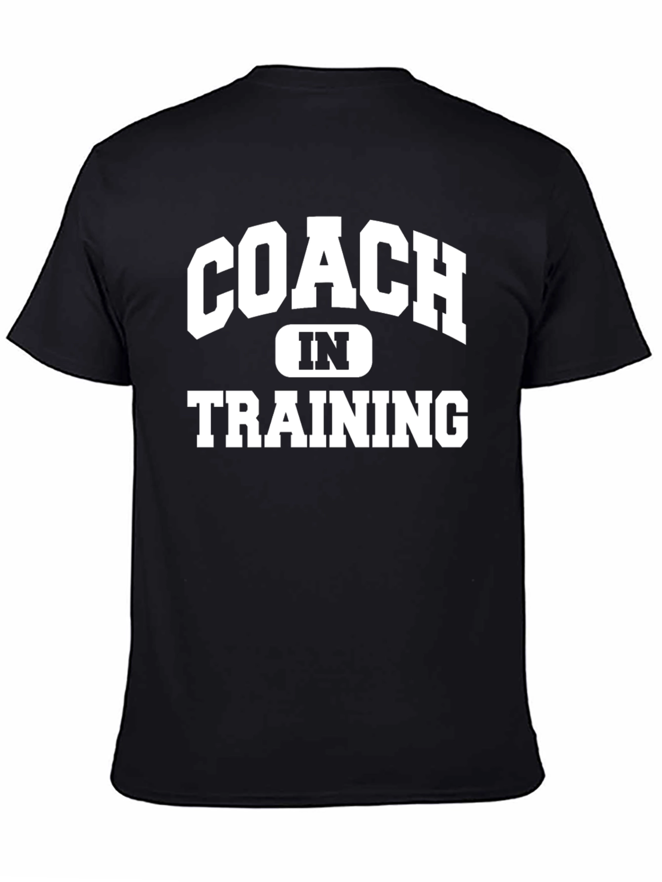 Coach In Training Graphic T-Shirt - Black