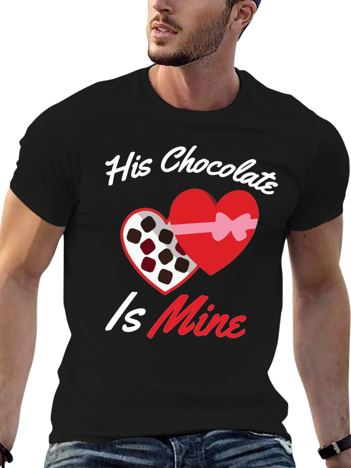 His Chocolate Is Mine - Valentines Day T-Shirt