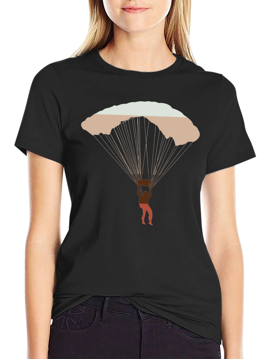 Parachute T-Shirt - Skydiving Adventure Tee